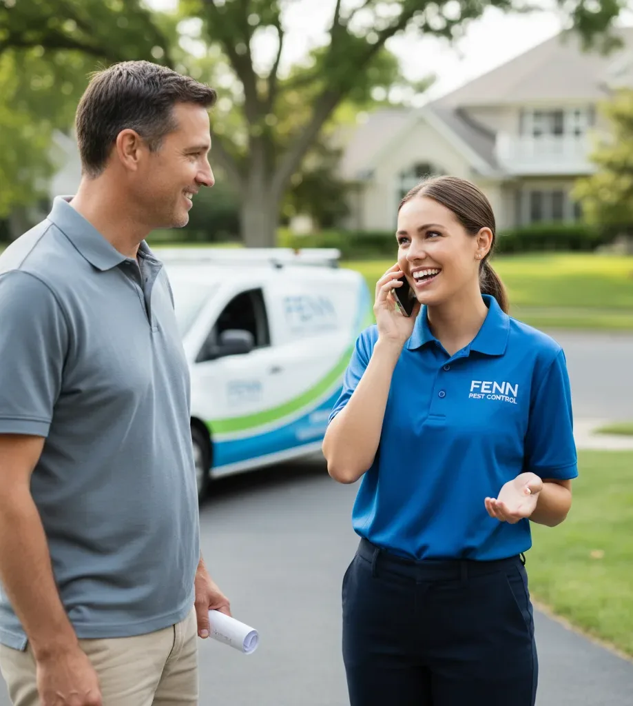 Fenn Pest Control customer support in Blue Grass